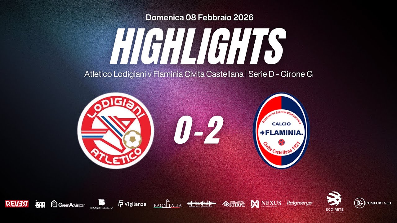 Serie D 23ª Giornata | Atletico Lodigiani - Flaminia Civita Castellana