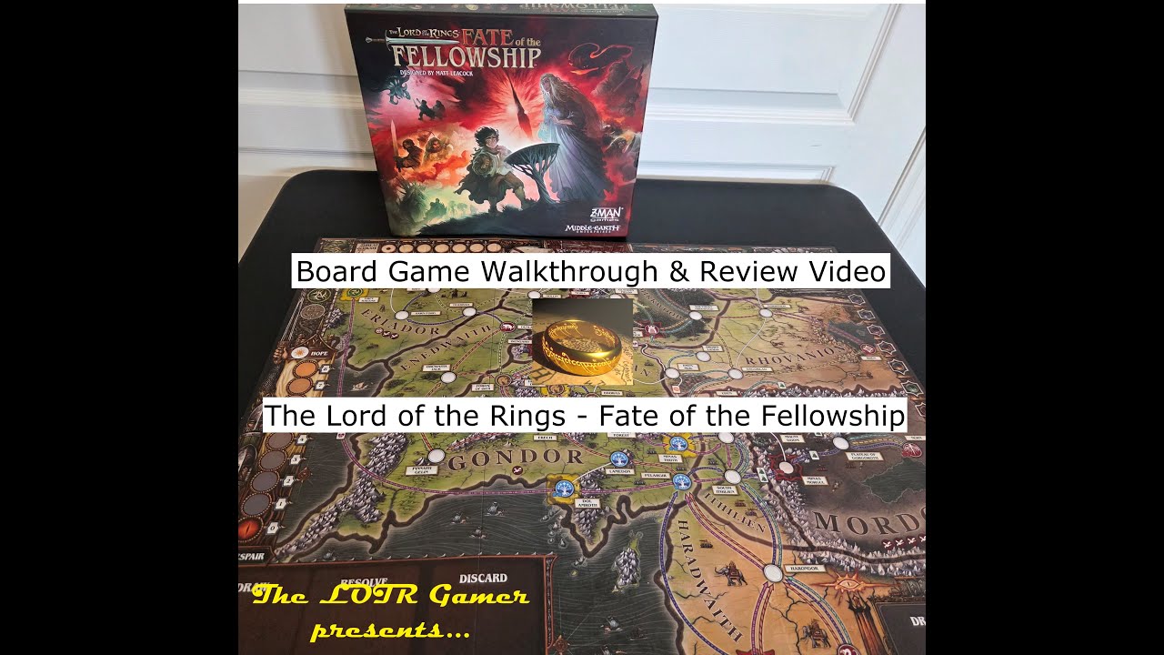 The Lord of the Rings: Fate of the Fellowship | Unboxing, Walkthrough & Review