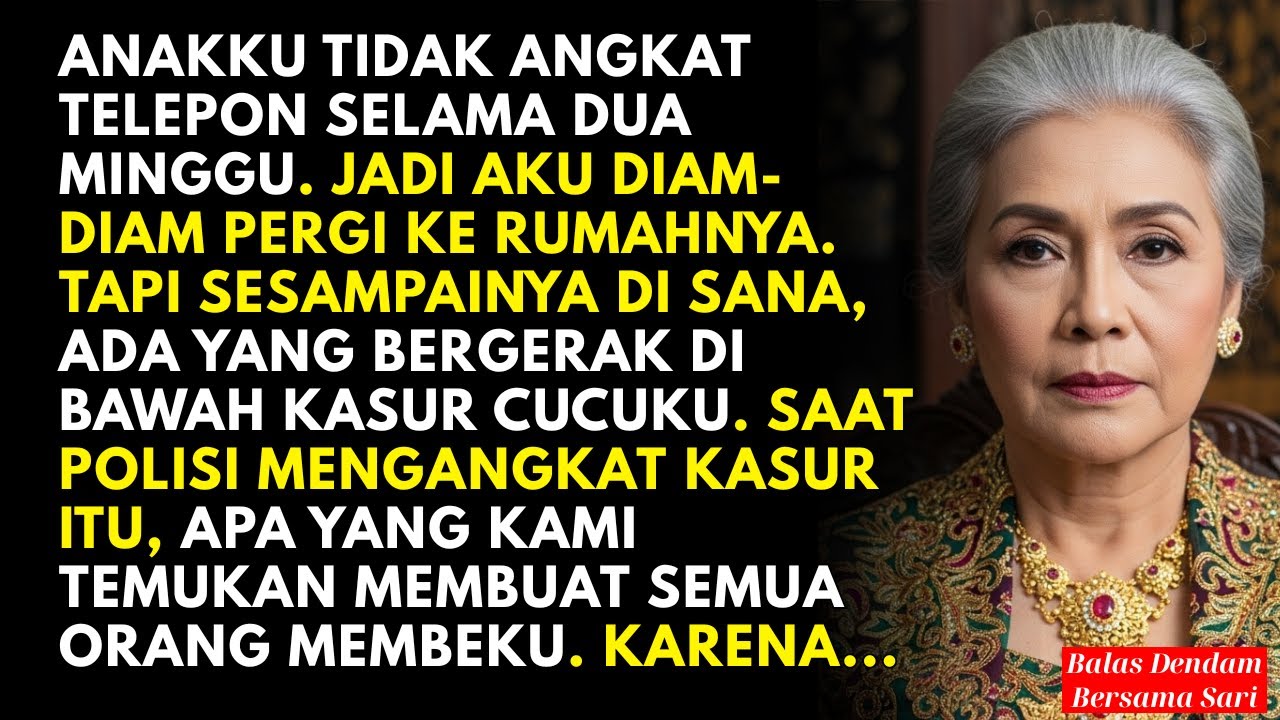 Anakku Hilang 2 Minggu. Saat Aku ke Rumahnya, Ada Sesuatu Bergerak di Bawah Tempat Tidur...