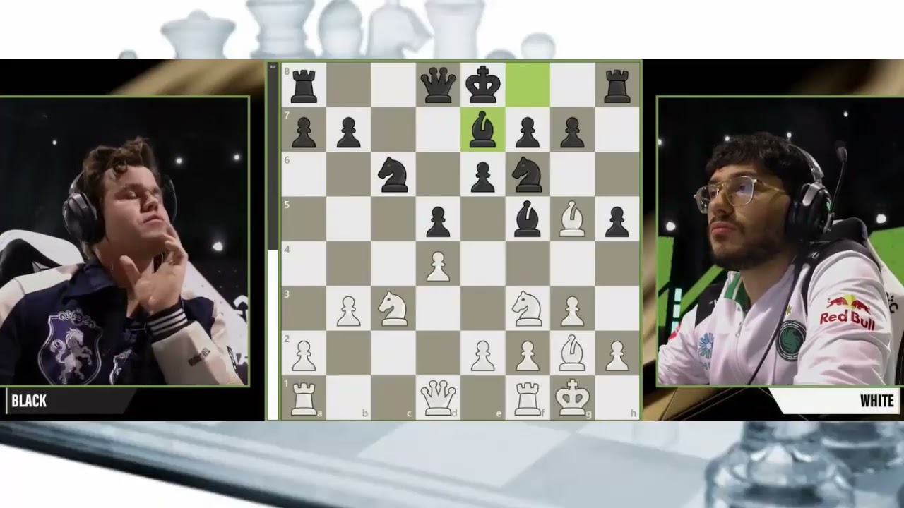 QUEEN SAC!! Alireza Firouzja vs Magnus Carlsen || Esports World Cup 2025 - F - G1