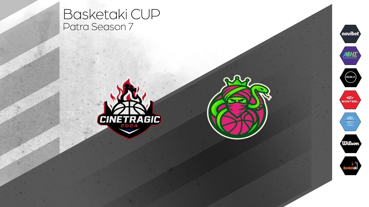 Basketaki Patra Cup - Cine Tragic vs Thuggers (17/2/2026)