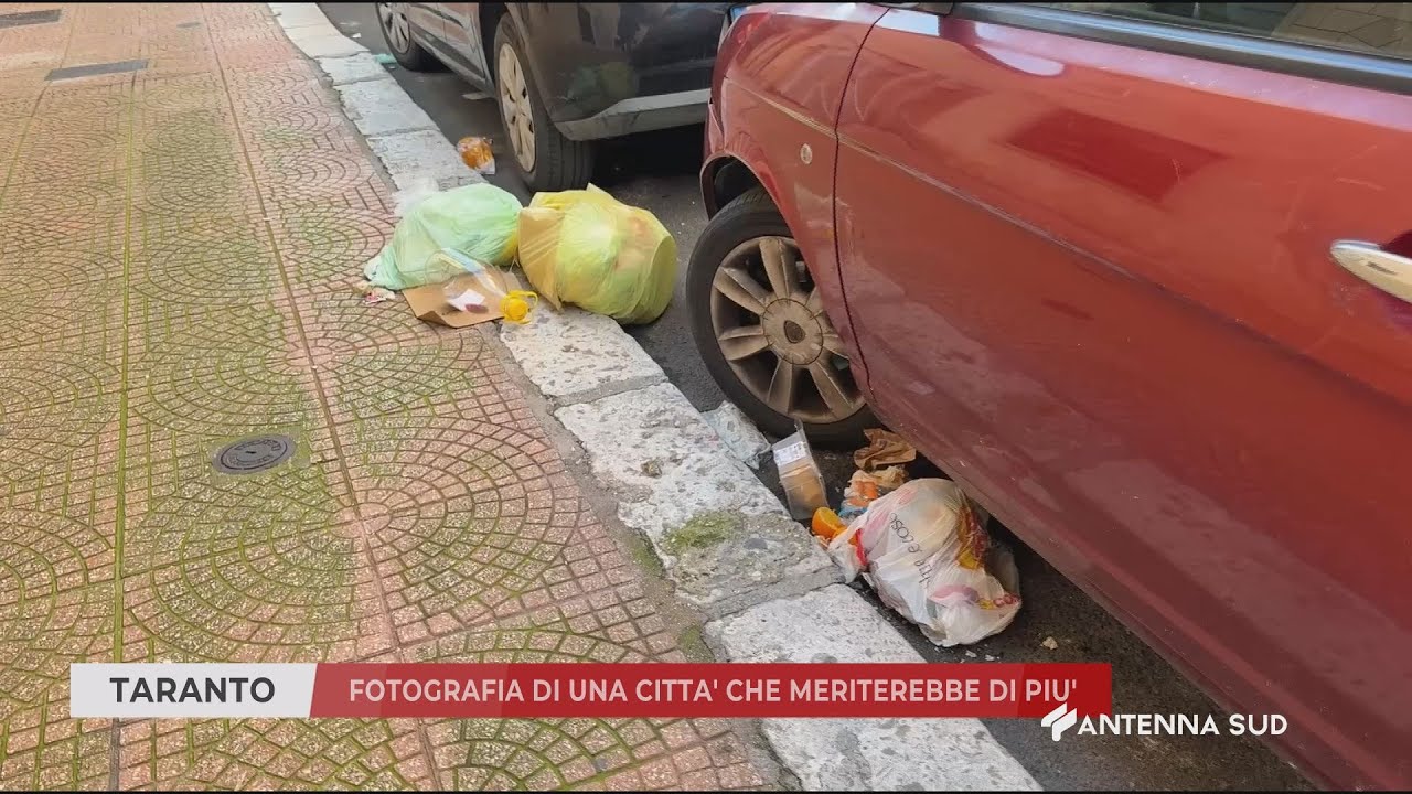 17 FEBBRAIO 2025 - TARANTO - FOTOGRAFIA DI UNA CITTA' CHE MERITEREBBE DI PIU'