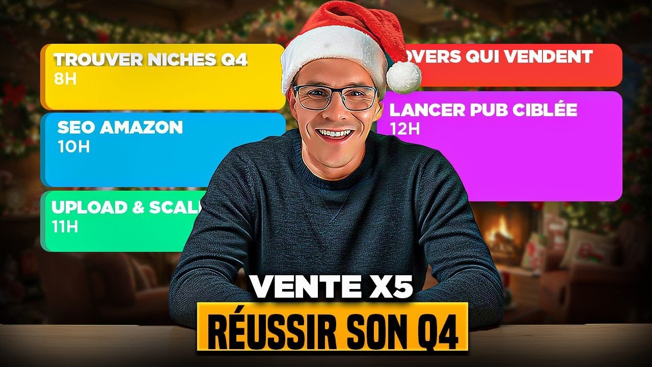 Q4 Amazon KDP : la méthode pour faire x5 sur tes ventes