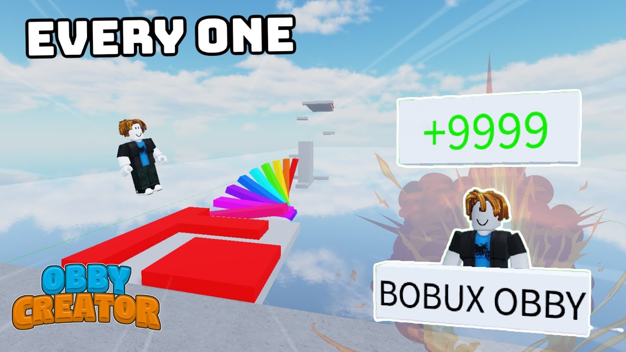 Все типы строителей (Roblox Obby Creator)