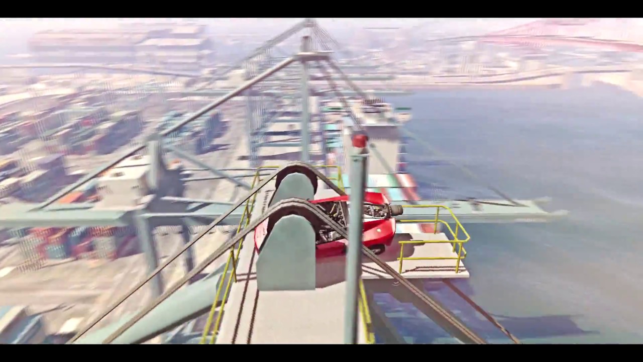 GTA V Stunts - Rocket Voltic Stunt Race Montage
