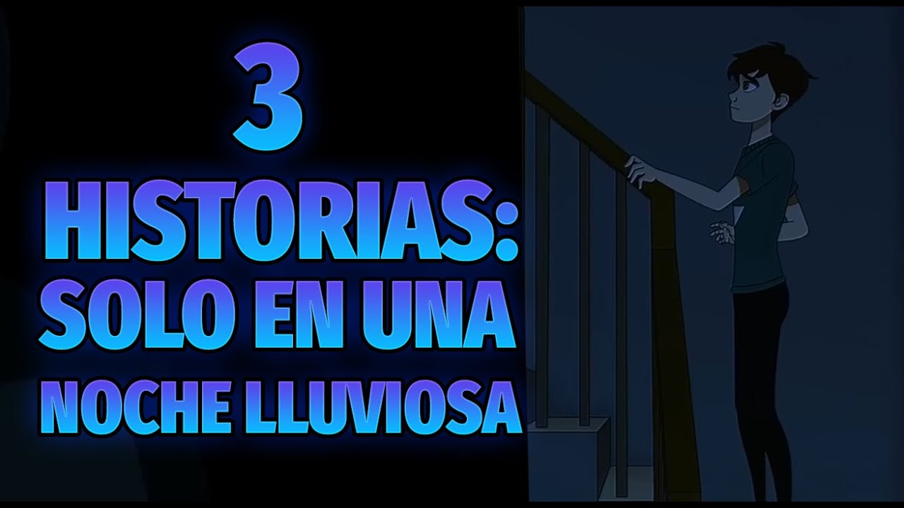 3 Historias: Solo en una noche lluviosa - Historias de Terror Animadas