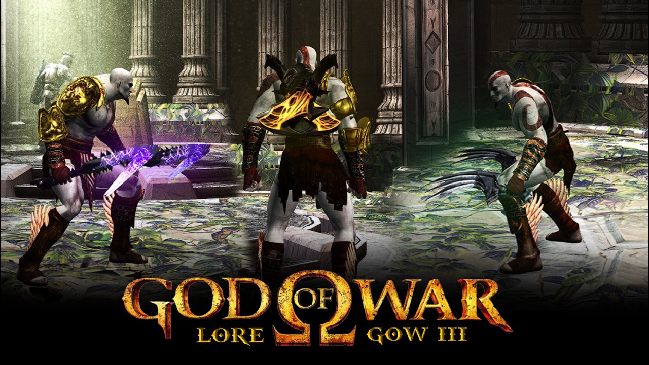 GOD OF WAR: LORE GOW 3 │LIVE TESTE DO PROJETO