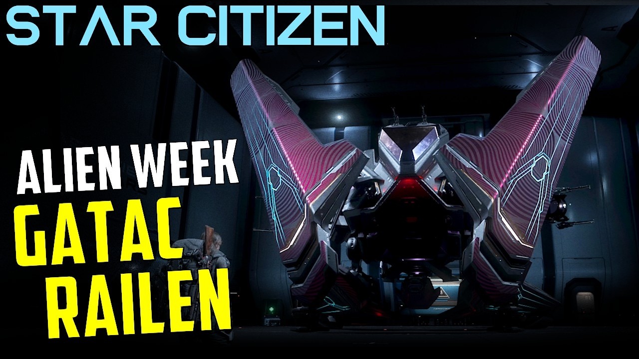 GATAC Railen + Tyilui - LTI Ship Giveaway! - Star Citizen new ship testing