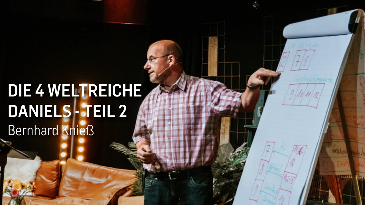 Daniels Prophetie der 4 Weltreiche Teil 2 - Bible Study | Bernhard Knie&szlig;