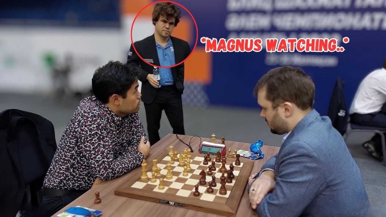 30 move 2 BRILLIANT move ! Hikaru vs Fedoseev