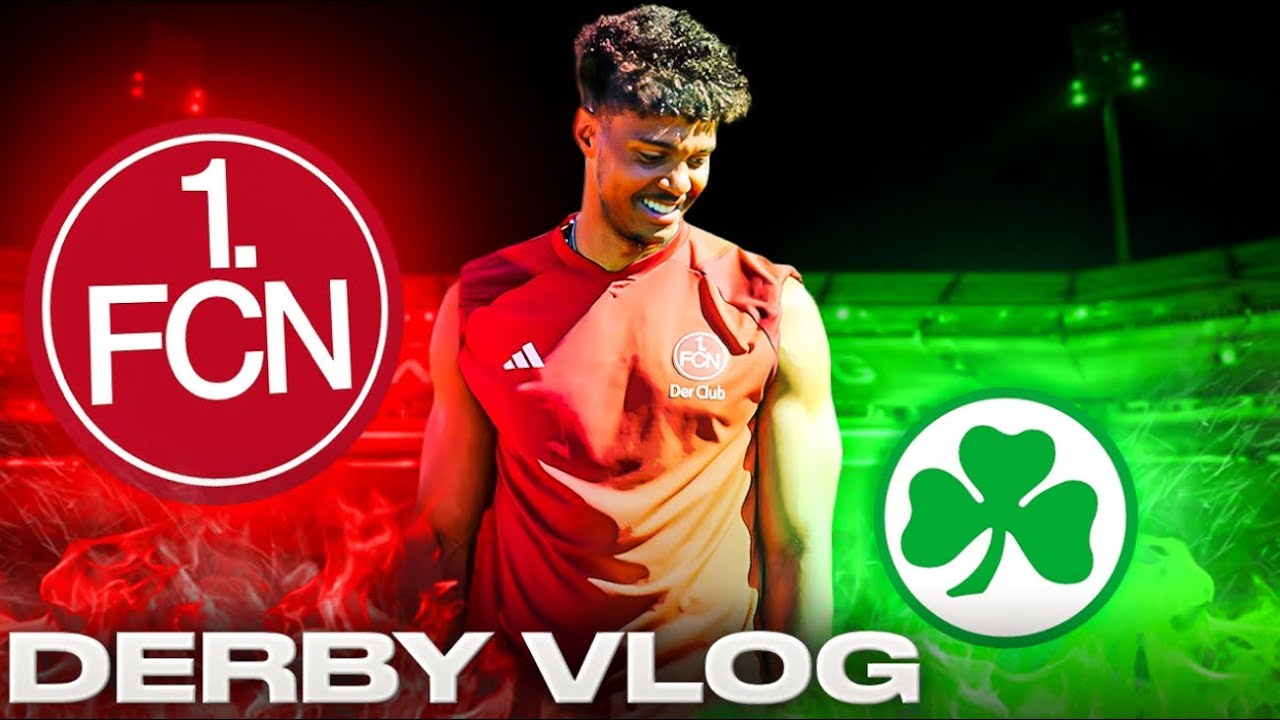 N&uuml;rnberg gegen Greuter F&uuml;rth⚽ | Stadionvlog Frankenderby🔥 | Niklas Wilson