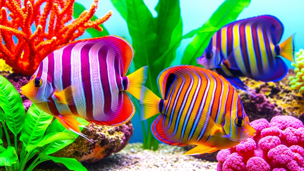 The Best 4K Aquarium Experience: Discover Stunning Jellyfish,Vibrant Coral Reefs & Exotic Ocean Life