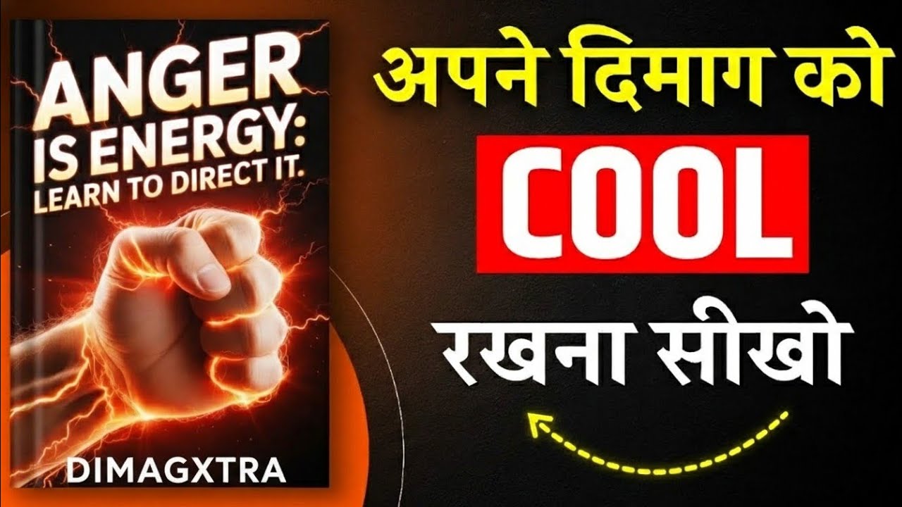 गुस्से को कूल बनाओ! 😤 Anger Is Energy किताब ने मेरी जिंदगी बदल दी 🔥 | DimagXtra