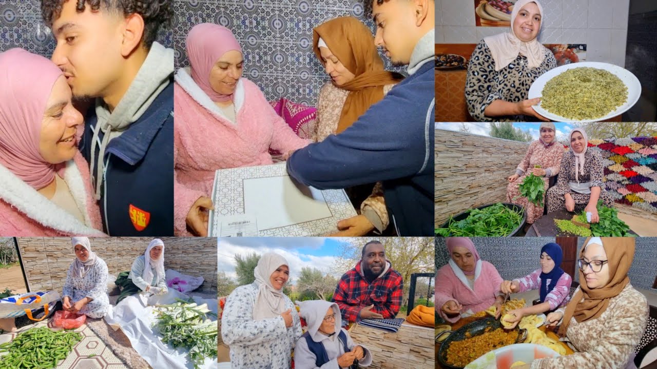 حكيمة وفاطمة الزهراء حصلوا فالفطور😱حكيمة بغات تهرب😩أو هدية لحفيظة بكات بالفرحة😓 