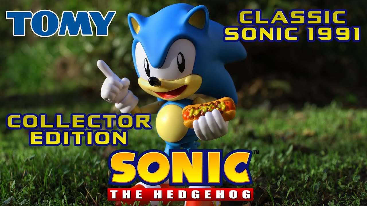 (ESPAÑOL) Sonic El Erizo Clasico 1991 Edicion De Coleccionista Tomy - Reseña Review