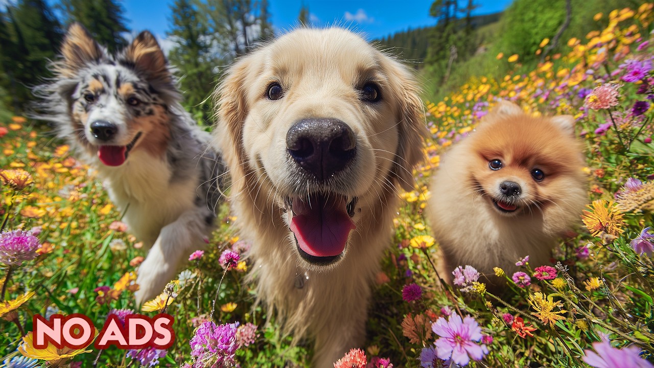 DOG TV: Best Videos Anti-Anxiety for Dogs to Watch Home Alone All Day - Soothing Music for Dogs