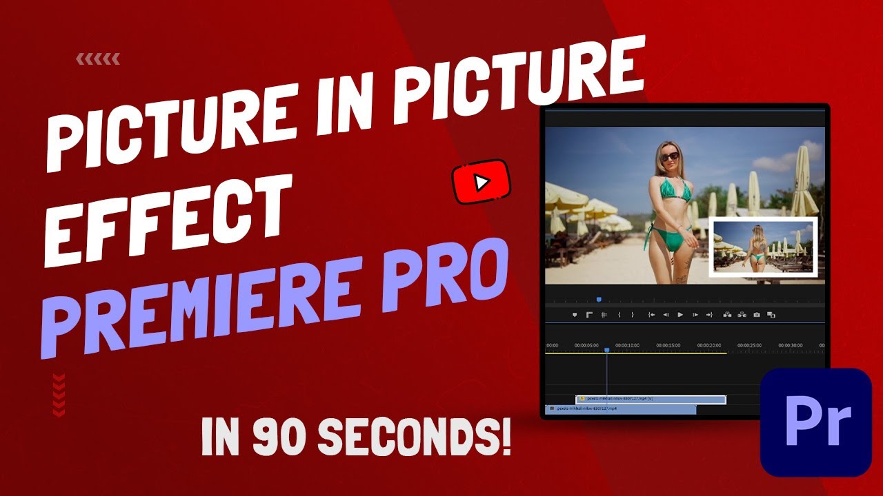 Создание эффекта &laquo;картинка в картинке&raquo; &mdash; Premiere Pro 2022 &mdash; 90 секунд