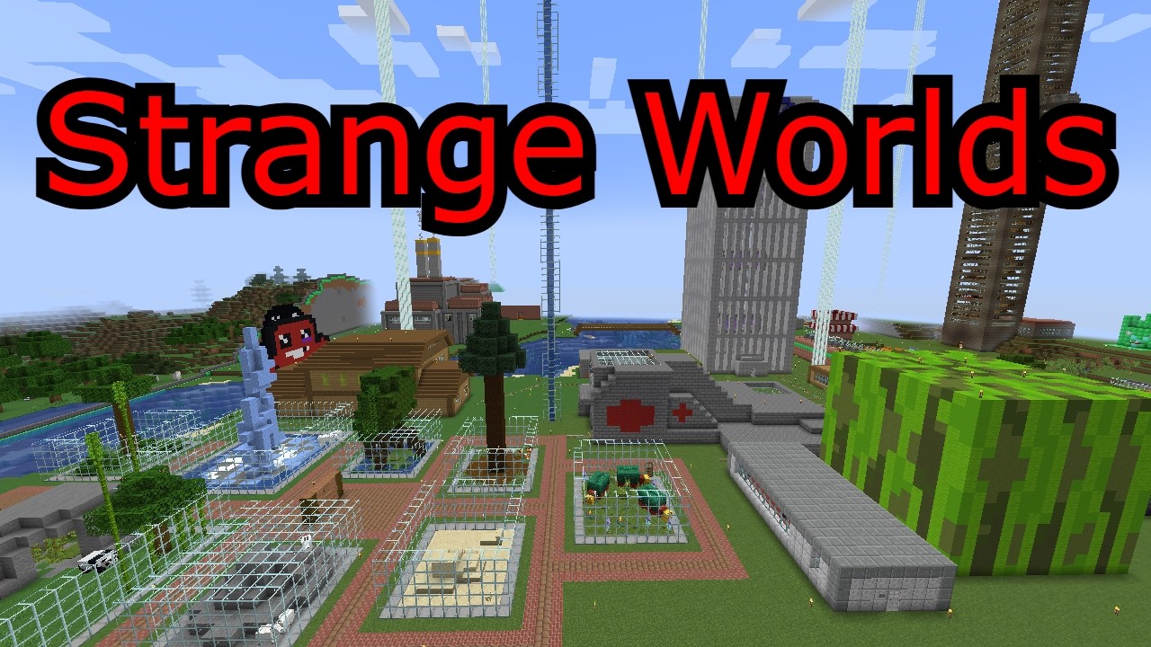 Exploring Minecraft's STRANGEST Worlds...