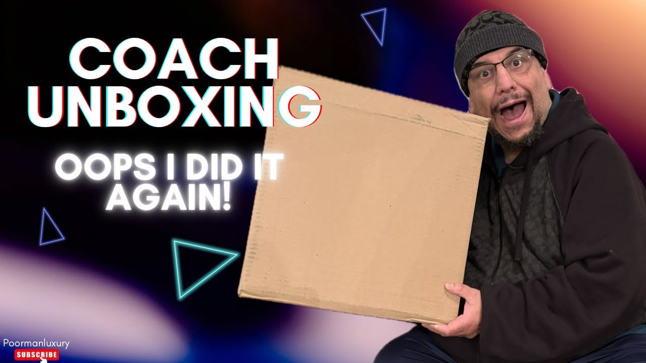Unboxing Coach Finn Crossbody Bag 