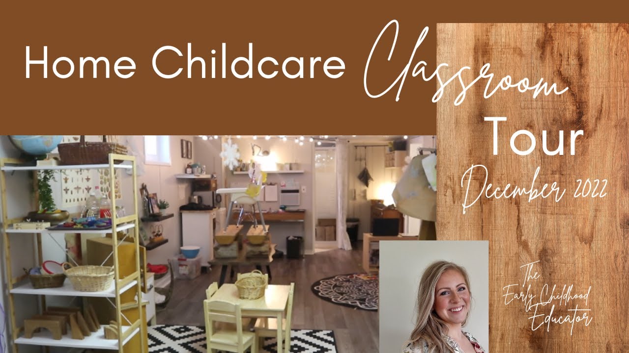 Home Childcare Classroom Tour 2022 | The Early Childhood Educator