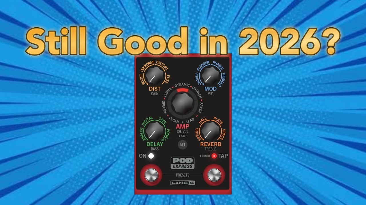 Is the Line 6 POD Express Still Good in 2026?  FREE PRESET included.