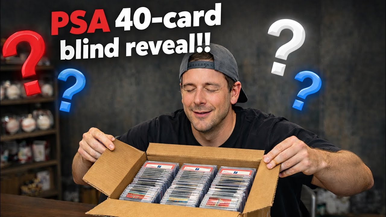 A painful PSA 40-card BLIND Reveal