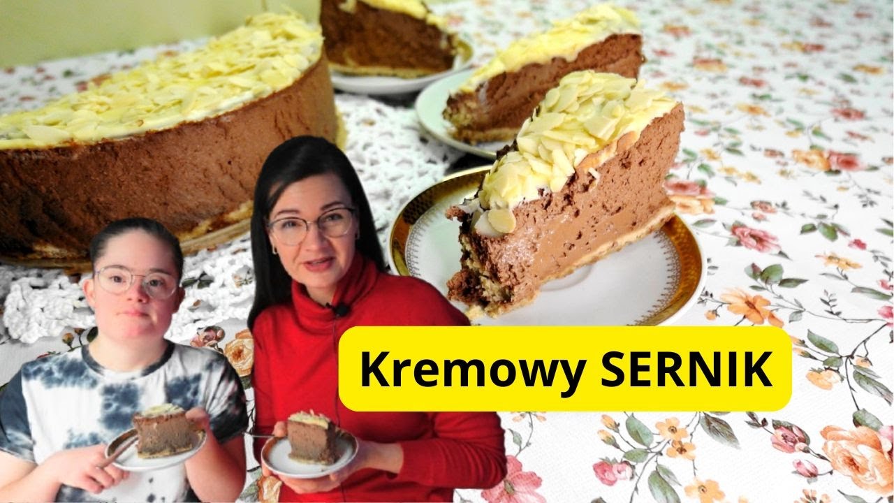CZEKOLADOWY SERNIK a`la BASKIJSKI. Pyszny kremowy serniczek w którym się zakochasz!