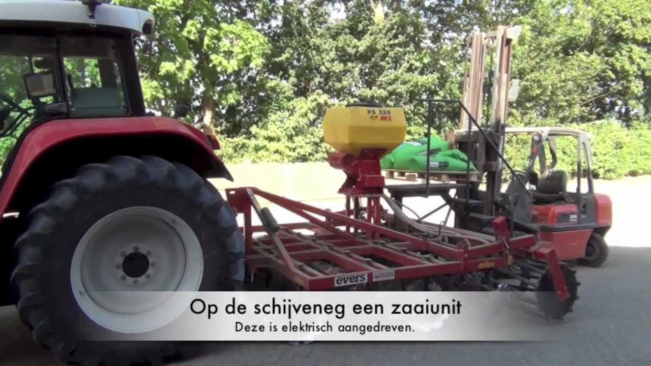 Stoppelbewerking en groenbemester zaaien 2012 in HD
