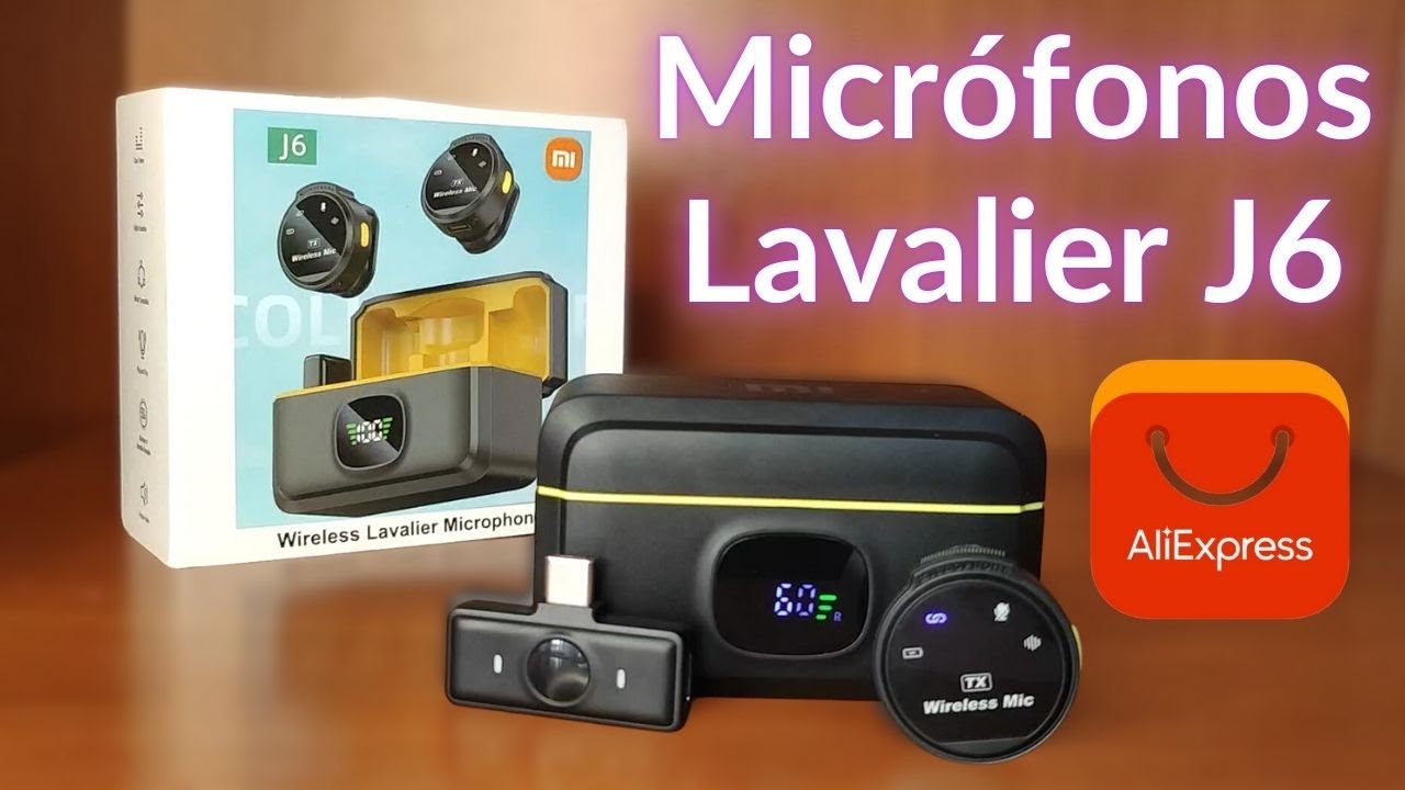 Unboxing Micrófonos lavalier J6 de AliExpress: ¡Descubre Cómo Son!🎤
