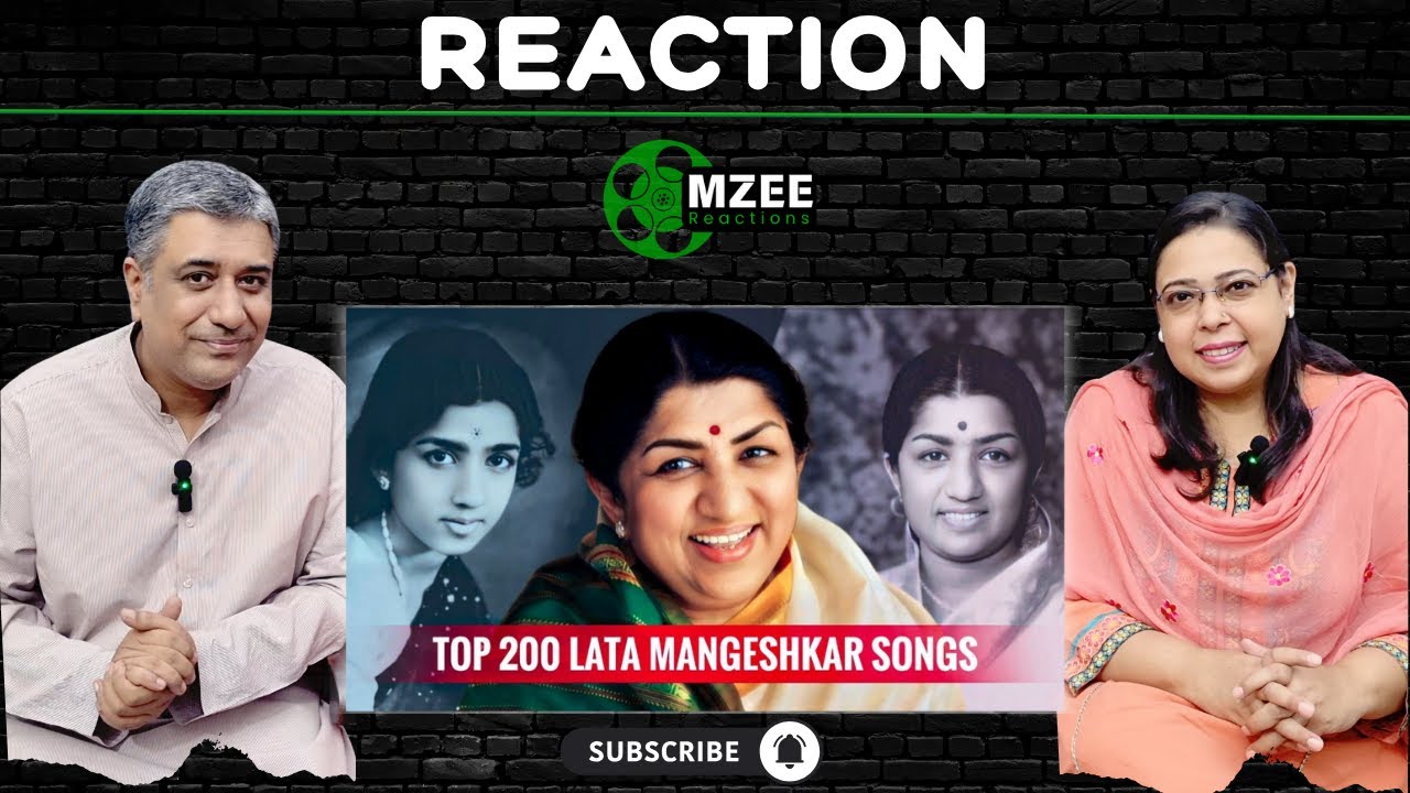 TOP 200 Lata Mangeshkar Songs | Random Ranking | Reaction!