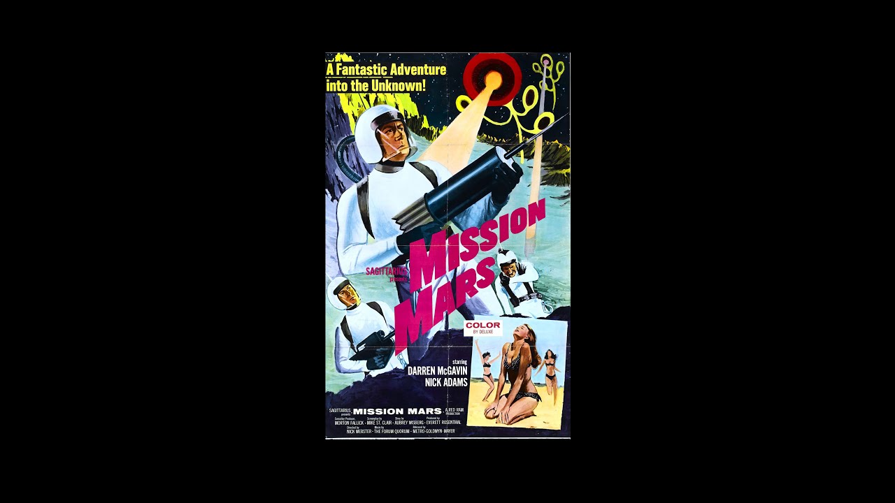 Mission Mars - Full Movie - 1968 - Starring: Darren McGavin, Nick Adams