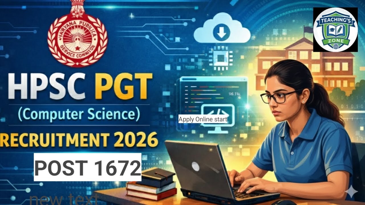 HPSC PGT COMPUTER SCIENCE VACCANCY 1672 POST FORM FILLUP START 👇👇👇👇✴️✴️#hpsc #hpscpgtexams #hpscexam