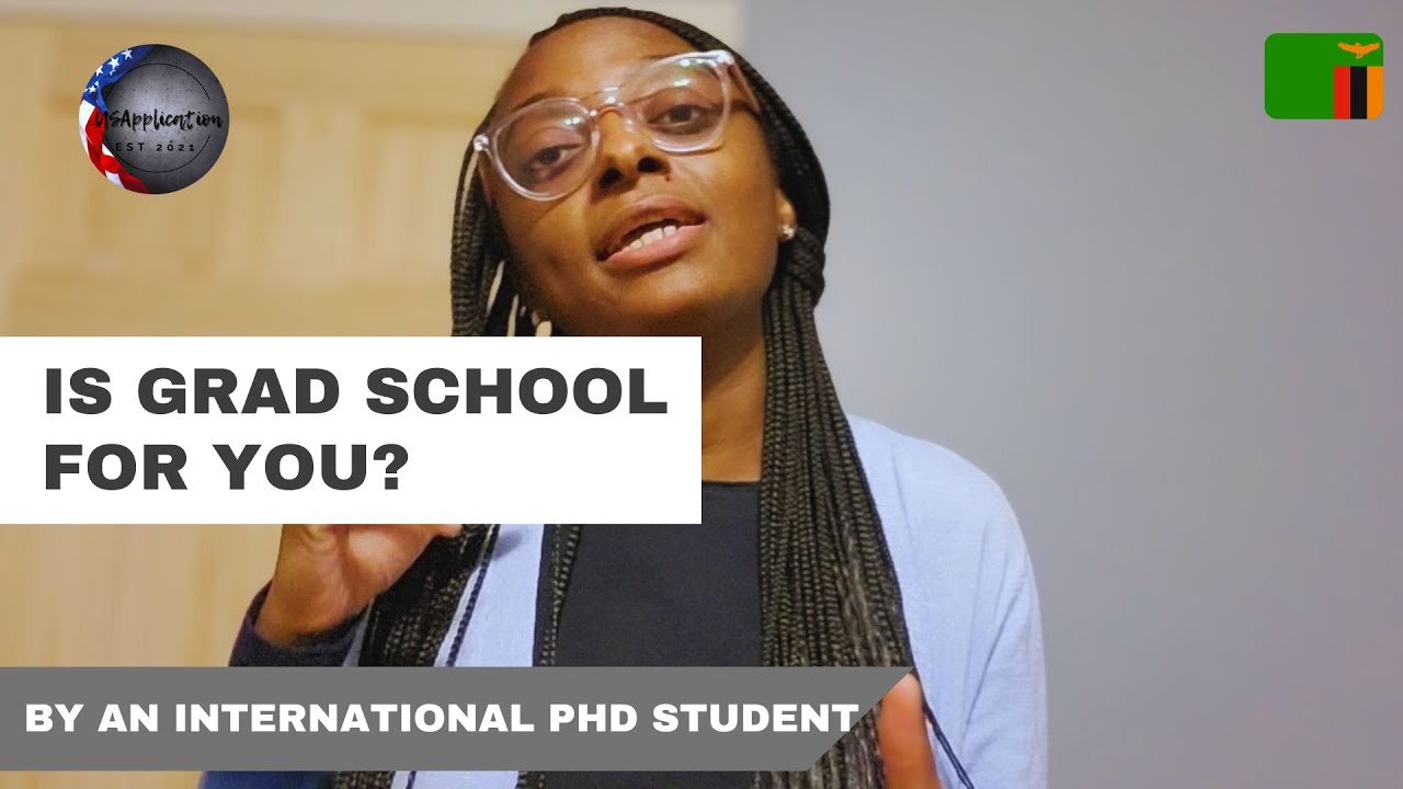 Should You Pursue Graduate School? || Kutemwa Masafwa (Yale Chemistry PhD Student)