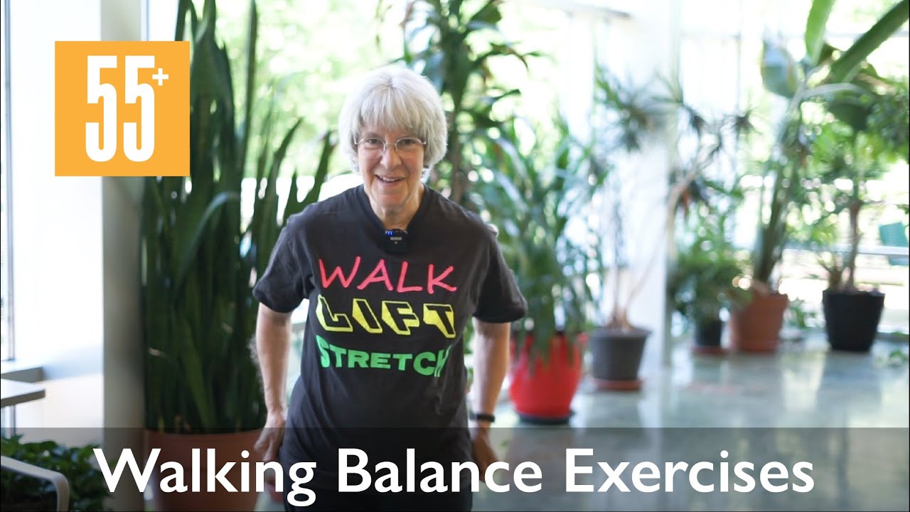 Walking Balance Exercises with Jill
