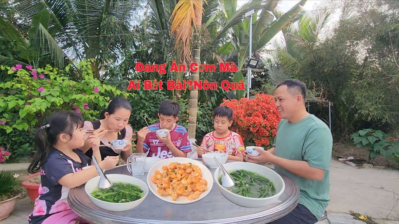 Thu Hoạch Rau Cải Nhà Trồng Làm Bữa Cơm Cơm Dân Dã Đơn Giản Vậy Mà Rất Ngon/NHMT