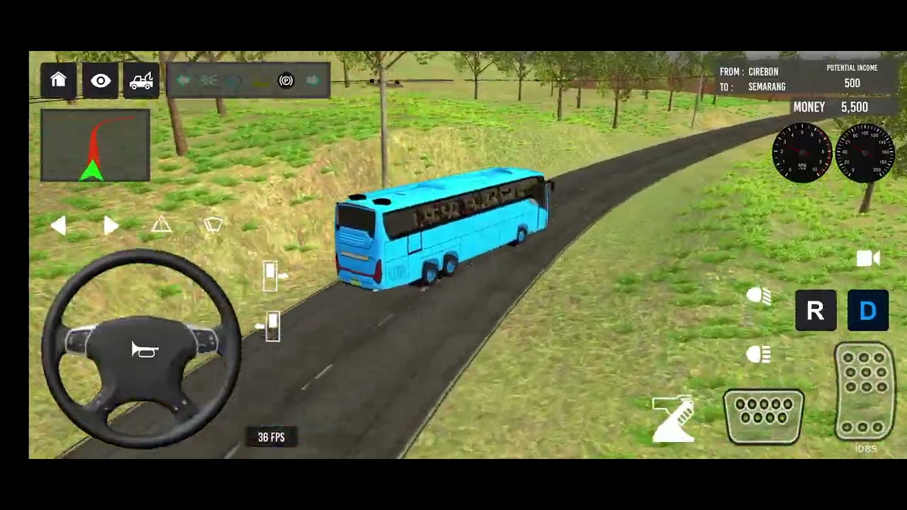 BUS SIMULATOR GAME ☺️☺️ ll 
