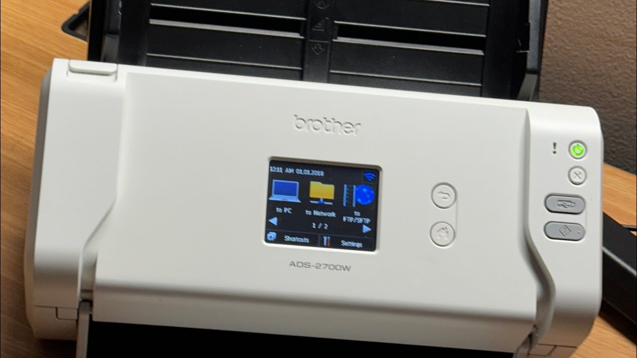 🔥Brother ADS-2700W Desktop Duplex Color Document Scanner Wireless Ethernet 🔥