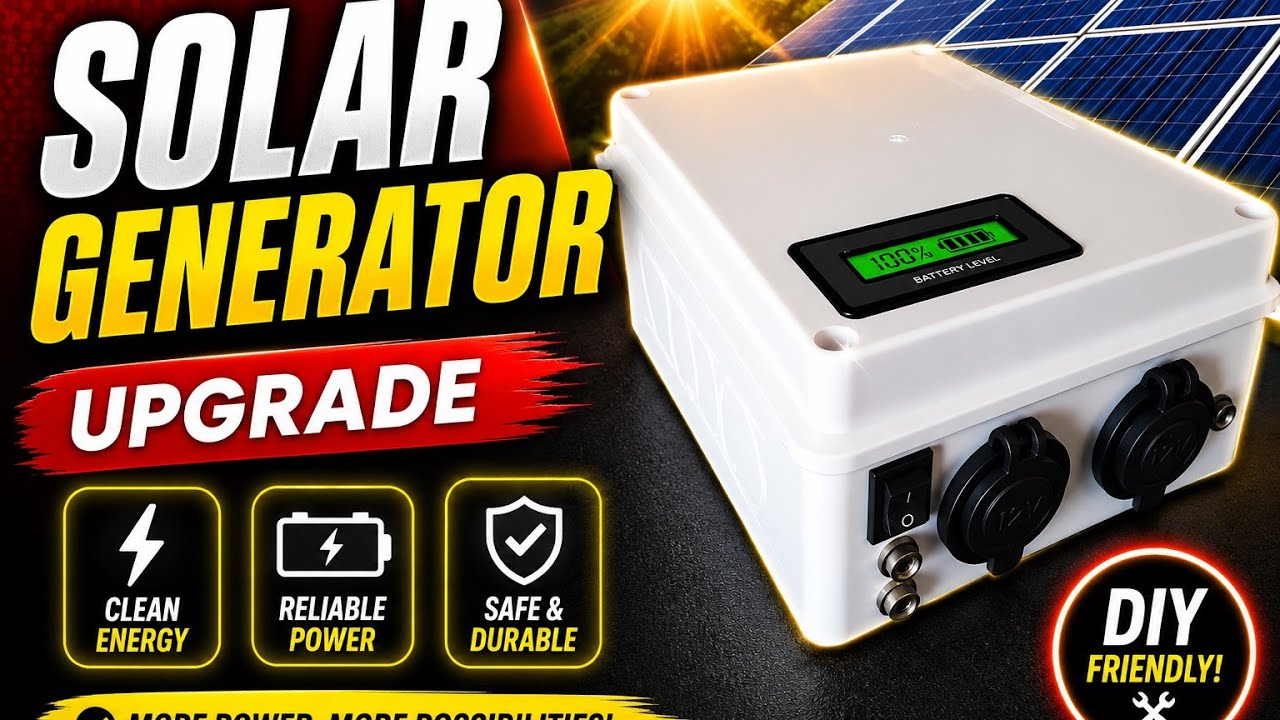 BACKUP POWER SOLAR GENERATOR VERSION 2