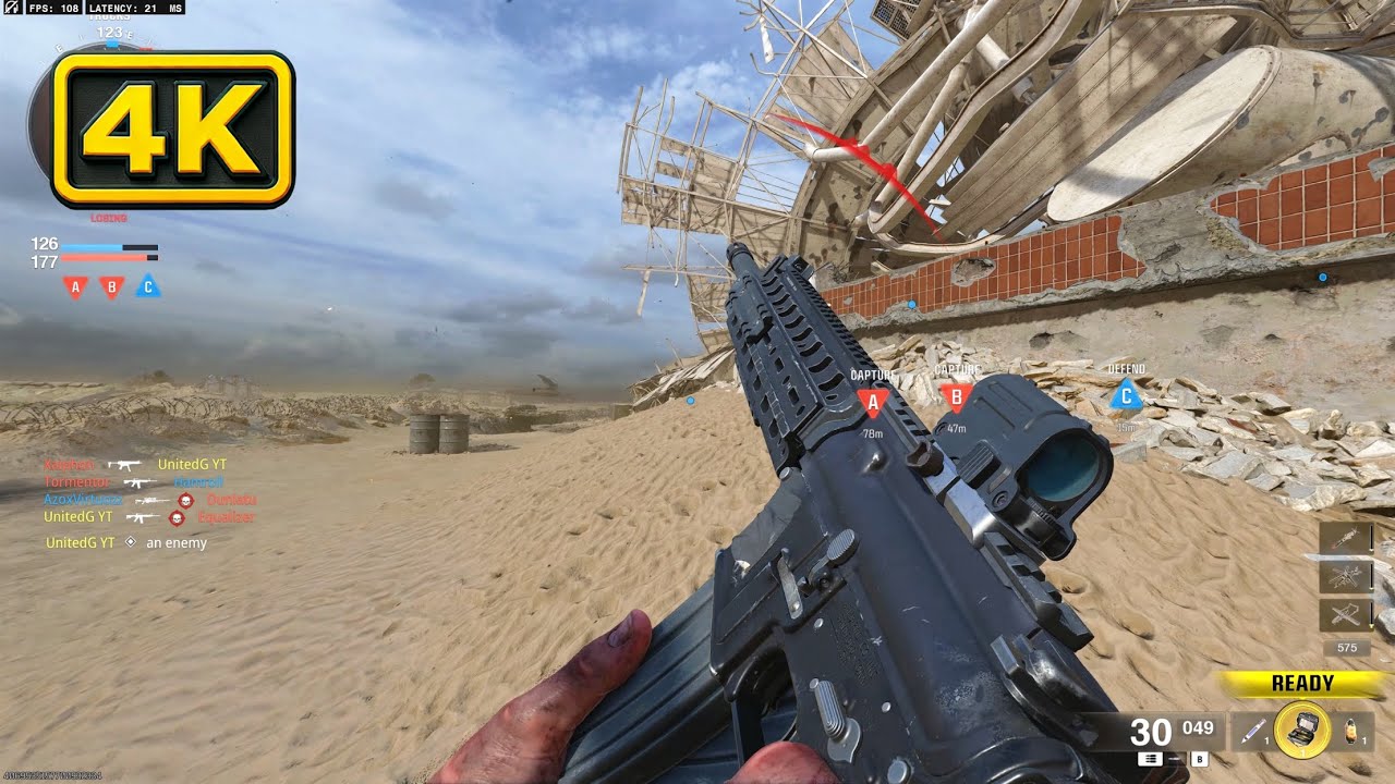 Non-Stop Action: 1 Hour of Call of Duty Black Ops 6 in 4K!