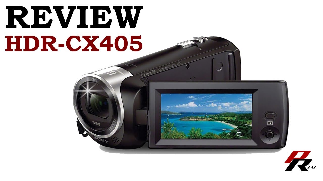 Тест и обзор видеокамеры Sony HDR-CX405 Handycam!