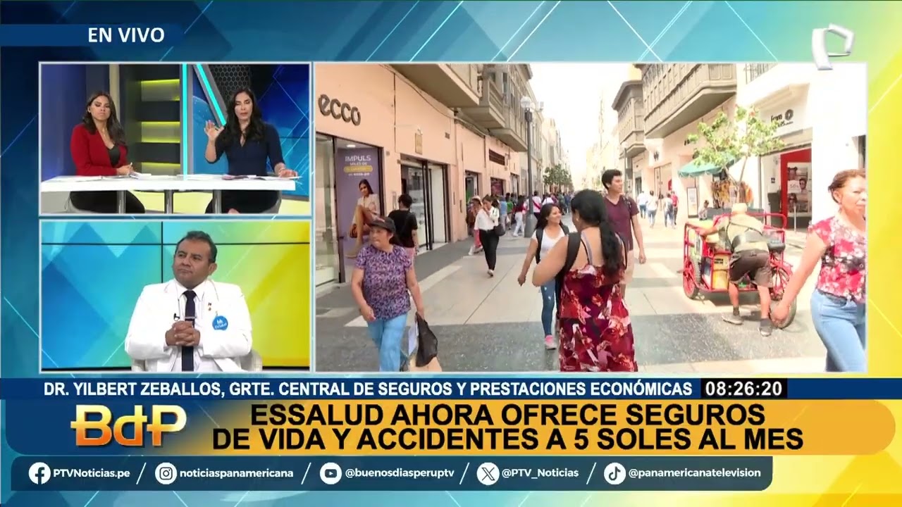 EsSalud ofrece seguro de vida y accidentes para trabajadores a solo S/5 mensuales