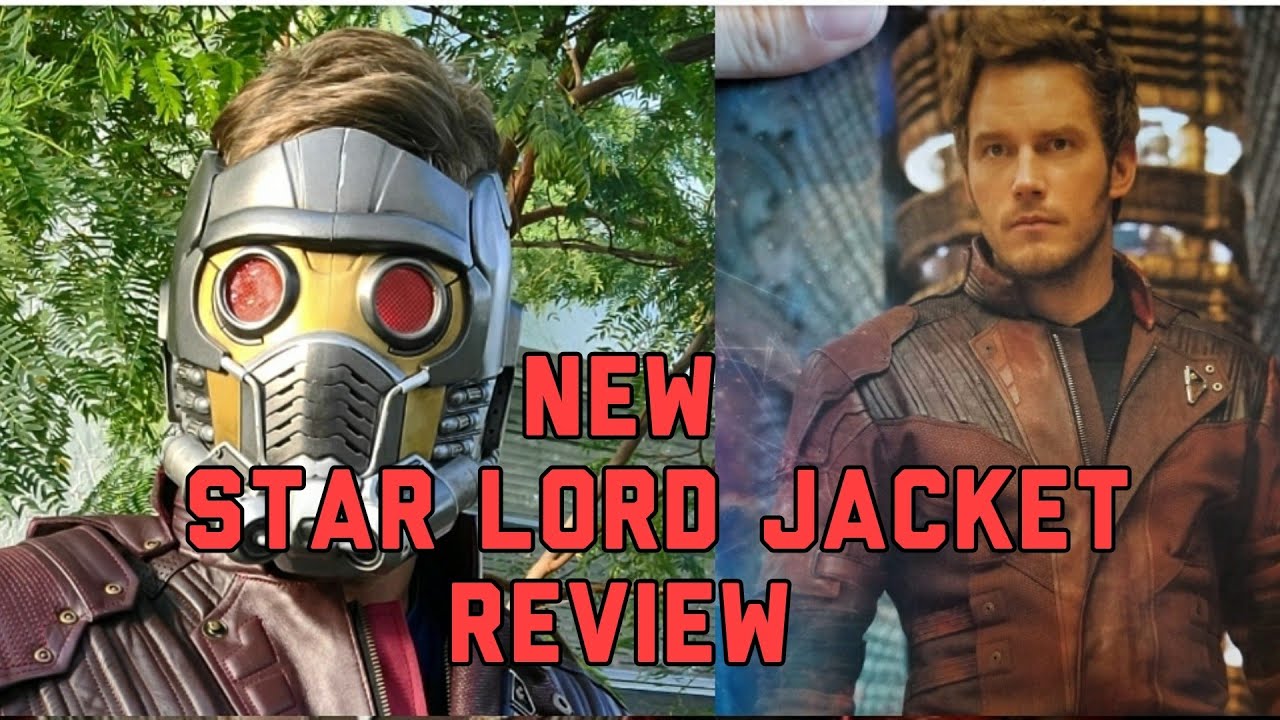 New Screen Printed Star Lord jacket