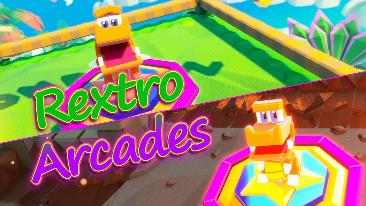 All Rextro Arcade Levels | Yooka-Replaylee