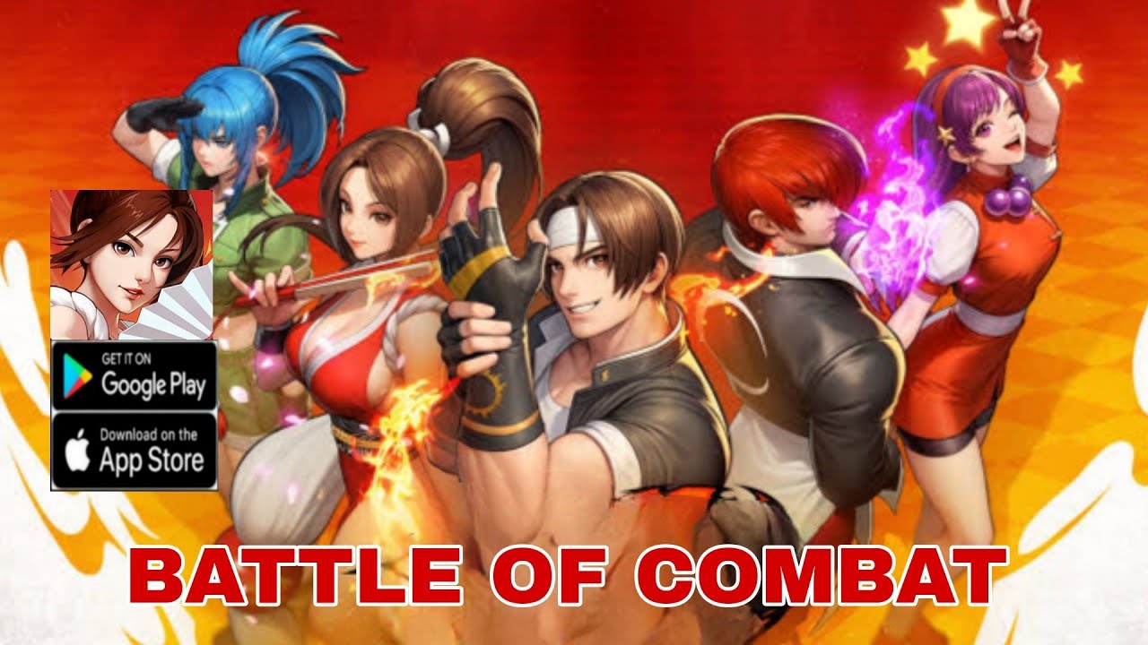 Battle of Combat Gameplay - KOF RPG Game Android