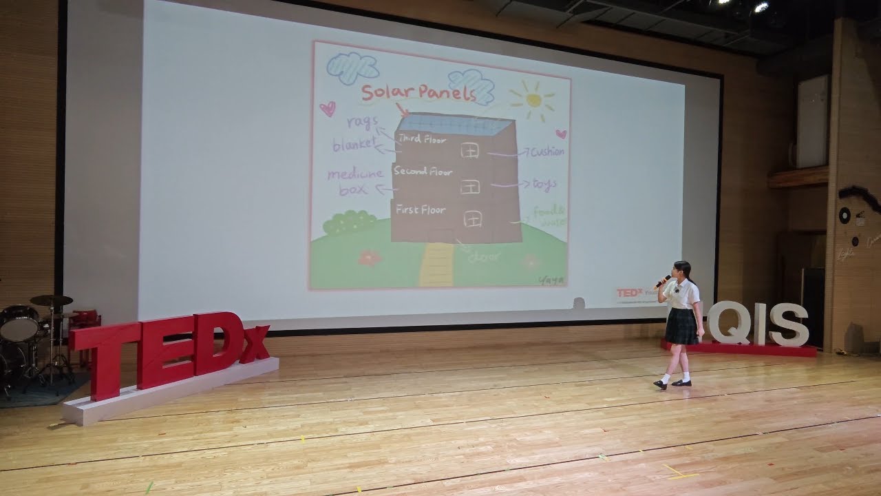Solar Powered Animal House | Yaya Lou | TEDxHQIS Youth