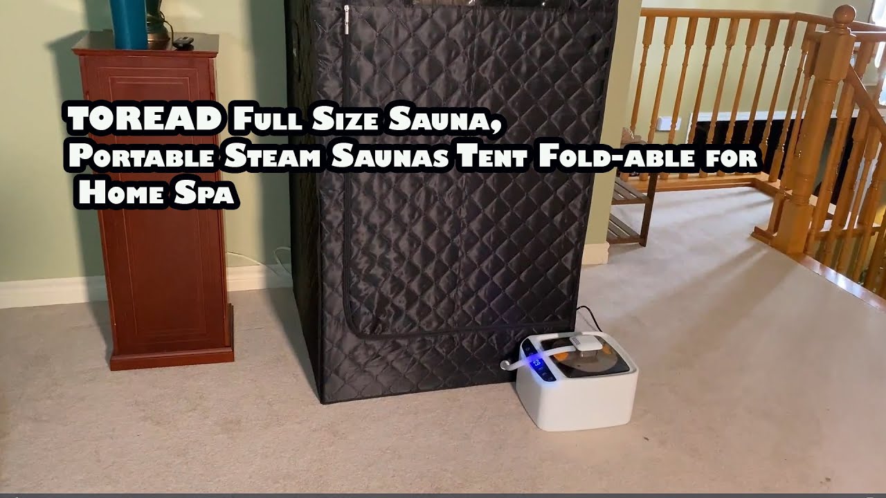 TOREAD Full Size Sauna-Portable Steam Saunas Tent Fold-able for Home Spa-Christopher