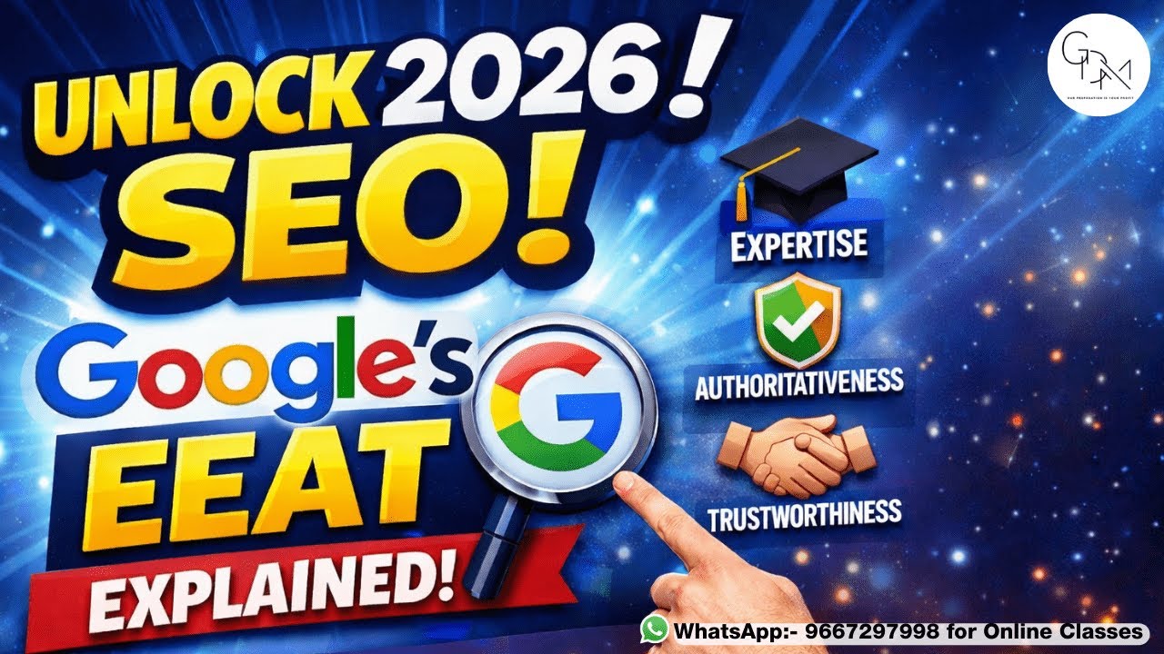 Unlock 2026 SEO: Google's EEAT Explained | Advance Digital Marketing | GDMA