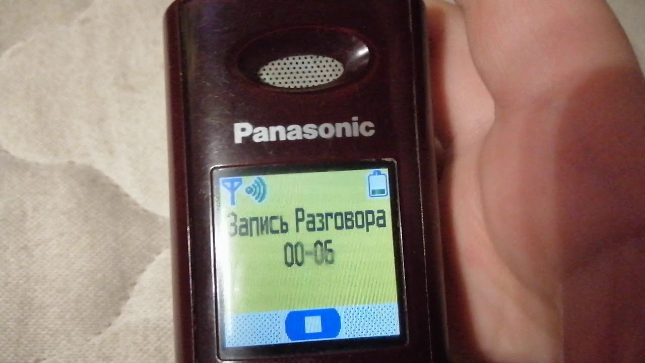 Обзор Panasonic KX-TGA820 и Panasonic KX-TG8227 3 Часть