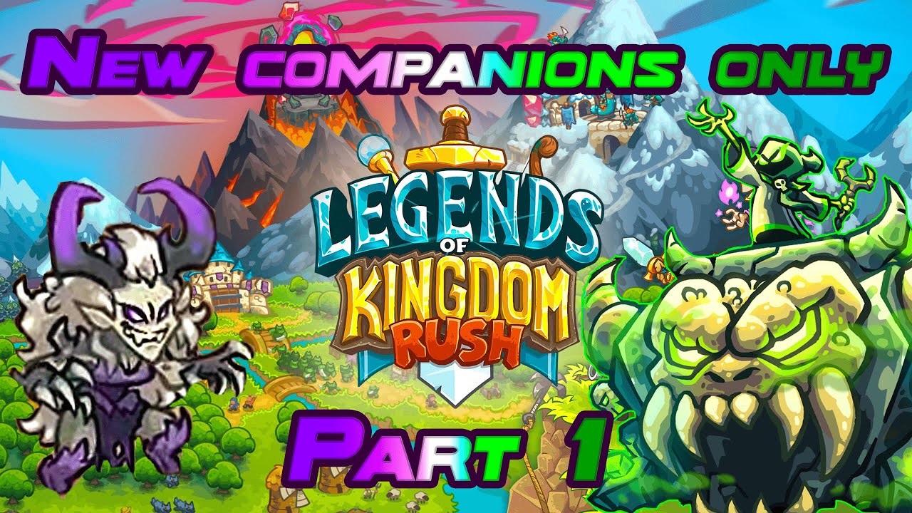 LEGENDS OF KINGDOM RUSH. NECROMANCER AND ASHERVAN ENCHANTRESS ONLY CHALLENGE PART 1. [NORMAL]