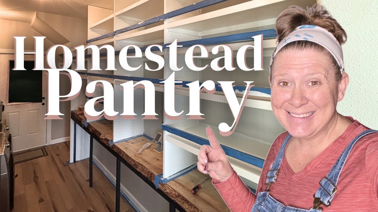 Massive Pantry Redo! EVERYTHING In Our Alaska Homestead Walk-In Storage